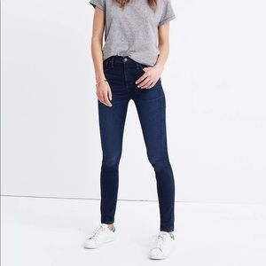 Madewell 10” High Rise Skinny Jeans